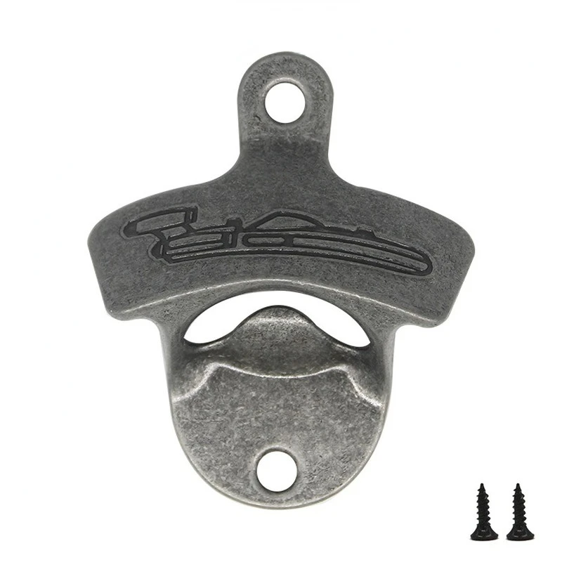 

2022 Design Rustic Retro Bottle Opener Wall Mounted Bar Wall Hanging Decorative Beer Opener Outdoor BBQ Tools Kitchen Gadgets