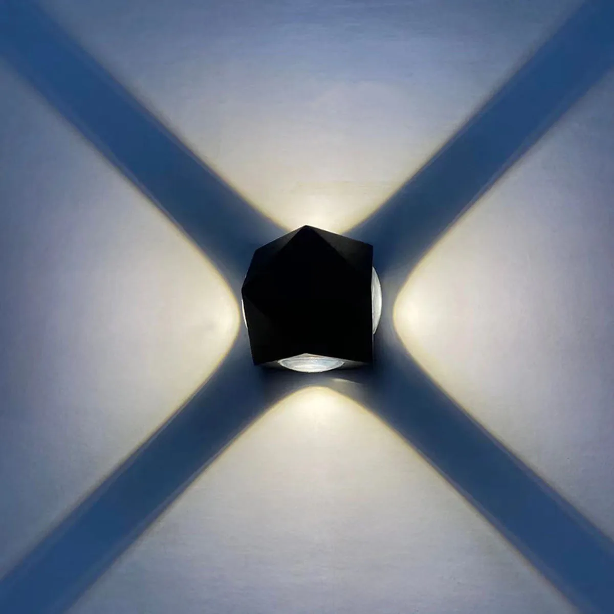 

Светодиодная настенная лампа, креативный настенный светильник с 4 Сторонами, украшение для коридора KTV, коридора, освесветильник для создан...