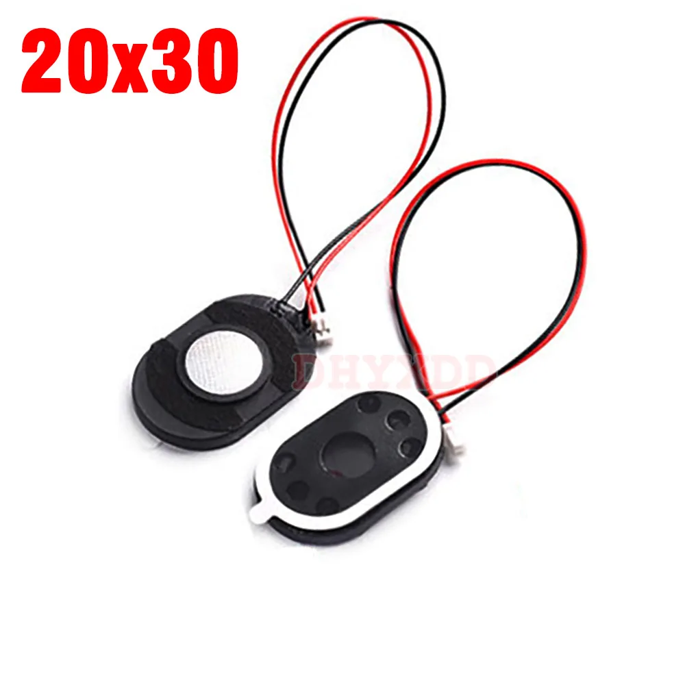 Eletrônico Cão Gps Navegação Altofalante 8r 1.5w 2030 20*30*4 mm com Terminal de Cabo 10 Peças Novo 8ohm 1.5w
