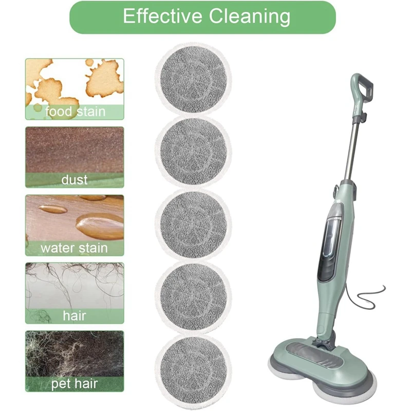 SANQ 10 шт. подушечки для паровой швабры Shark S7001 S7000AMZ S7000 S7001TGT S7201 S7005 S7020 серии сменные