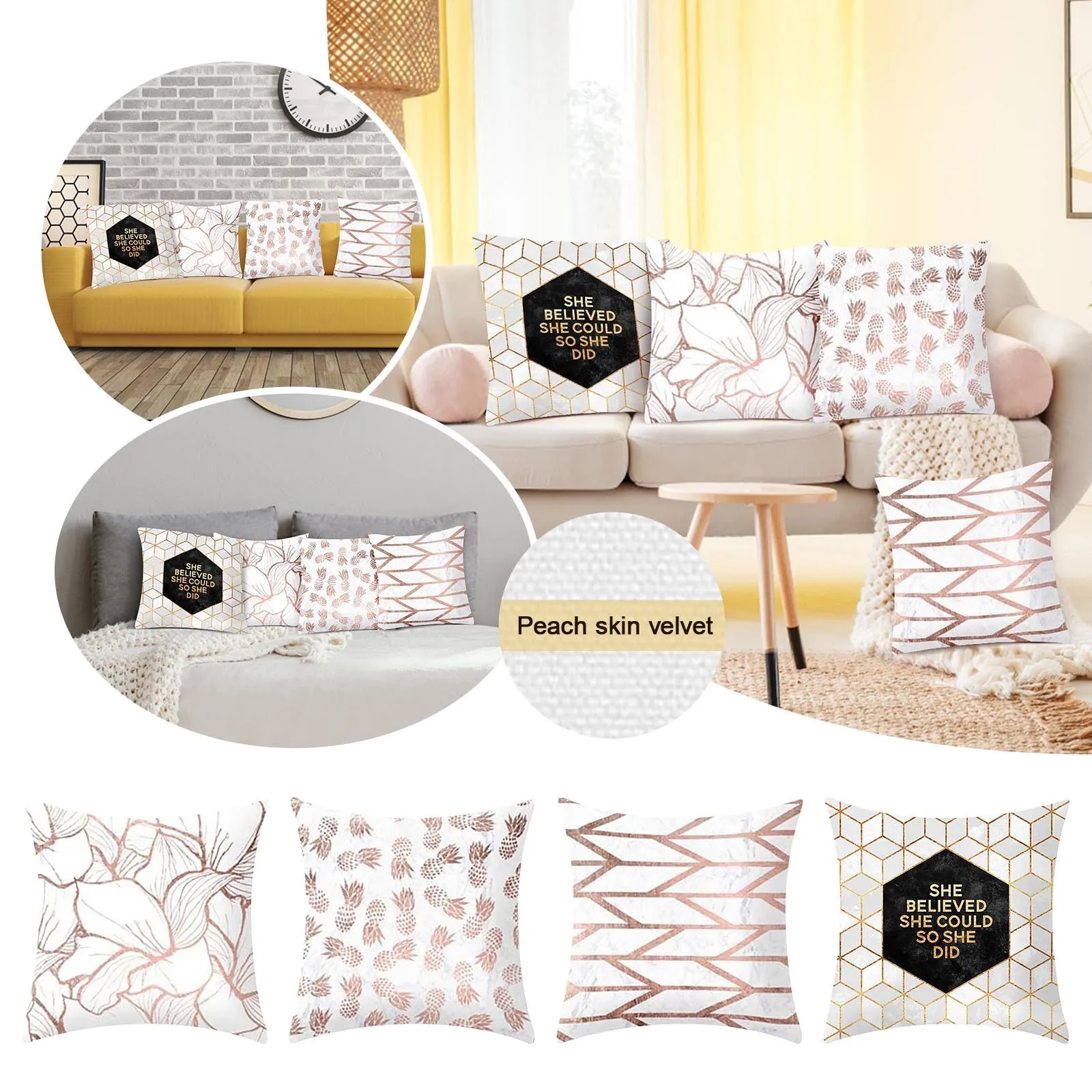 

Современная наволочка, декоративная льняная квадратная наволочка для улицы, наволочка для дивана, подушка для малыша 14x19, Весенняя Наволочк...