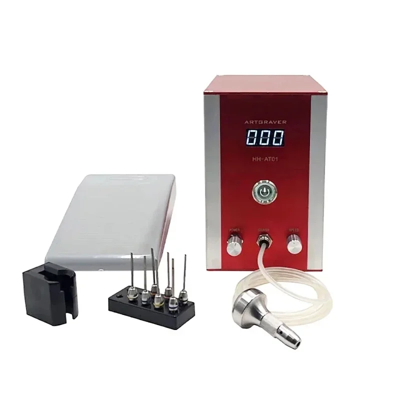 Инструменты для ручной гравировки и камня GraverMax G8 быстрая установка