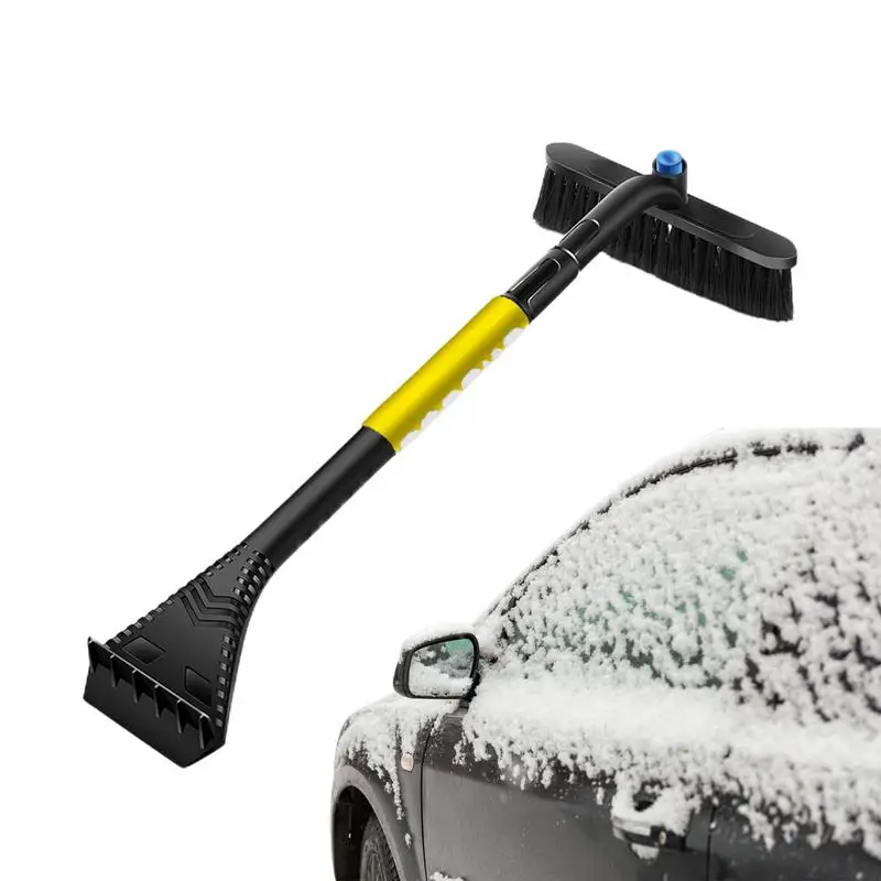 

Car Multifunctional Snow Shovel Car De Icing Snow Blower Double Head Extendable Rotating Brush Head Car Snow Blower Brush