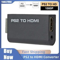 ps2 to hdmi compatible converter 1080p full hd video conversion transmission interface adapter game console to hd tv projector