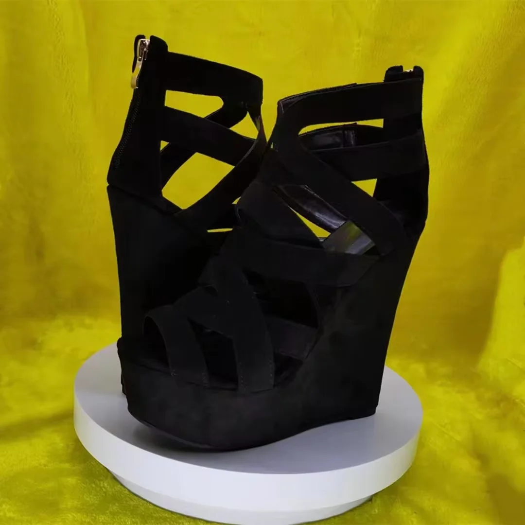 SHOFOO туфли сексуальные женские сандалии на высоком каблуке. Высота каблука около