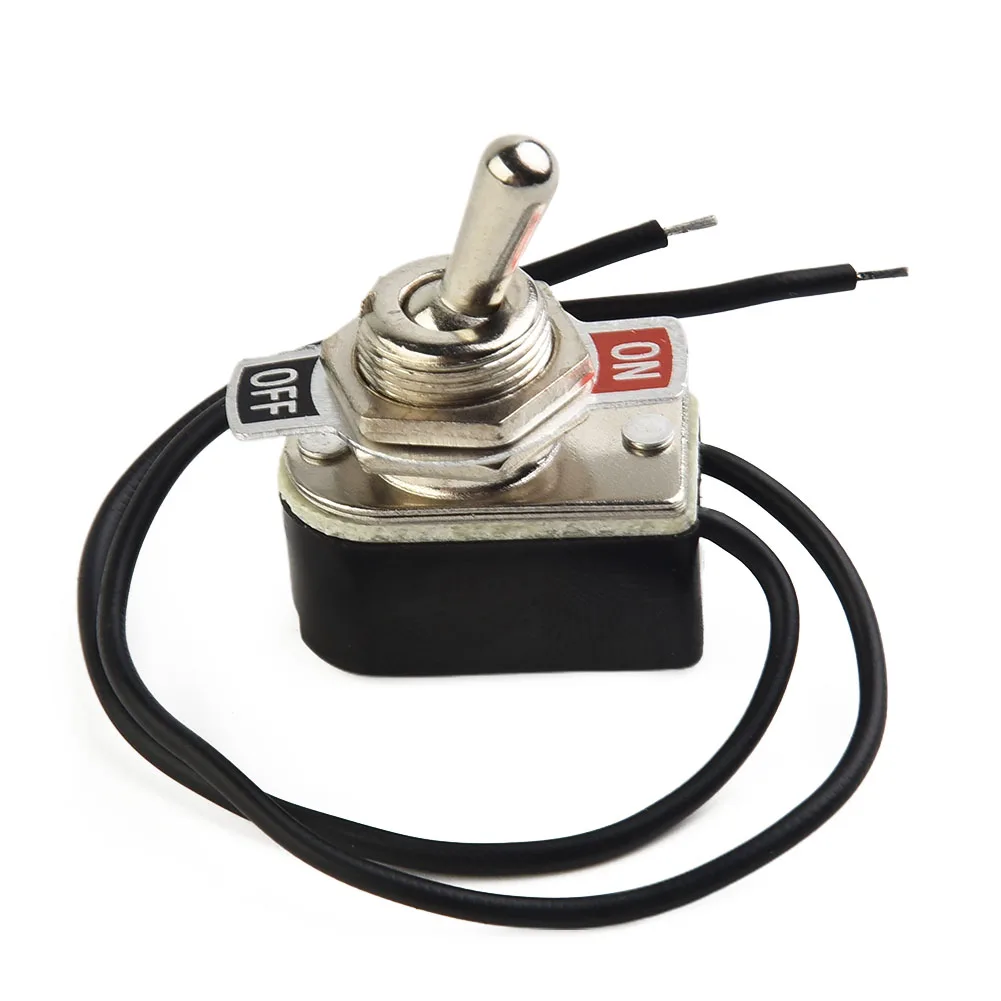 1 шт. 2 фута предварительно смонтированный кулисный переключатель SPST 6A/125 В с