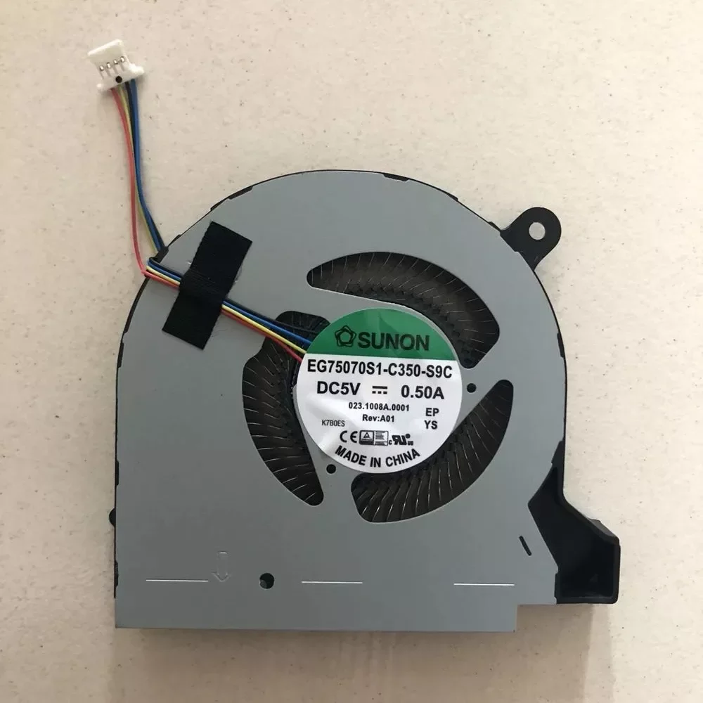 

New CPU GPU Cooler Fan For Acer Nitro V17 VN7-793G EG75070S1-C360-S9C EG75070S1-C350-S9C 0.23.1008B.0001 DC 5V 0.50A Radiator