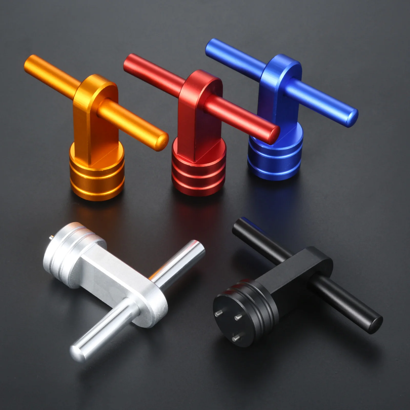 

1Pc Alloy 3 Prong Golf Wrench Tool for Installing & Removing TP Collection & Spider Mini Putter Weight 8 x 6.5cm/3.15 x 2.56in