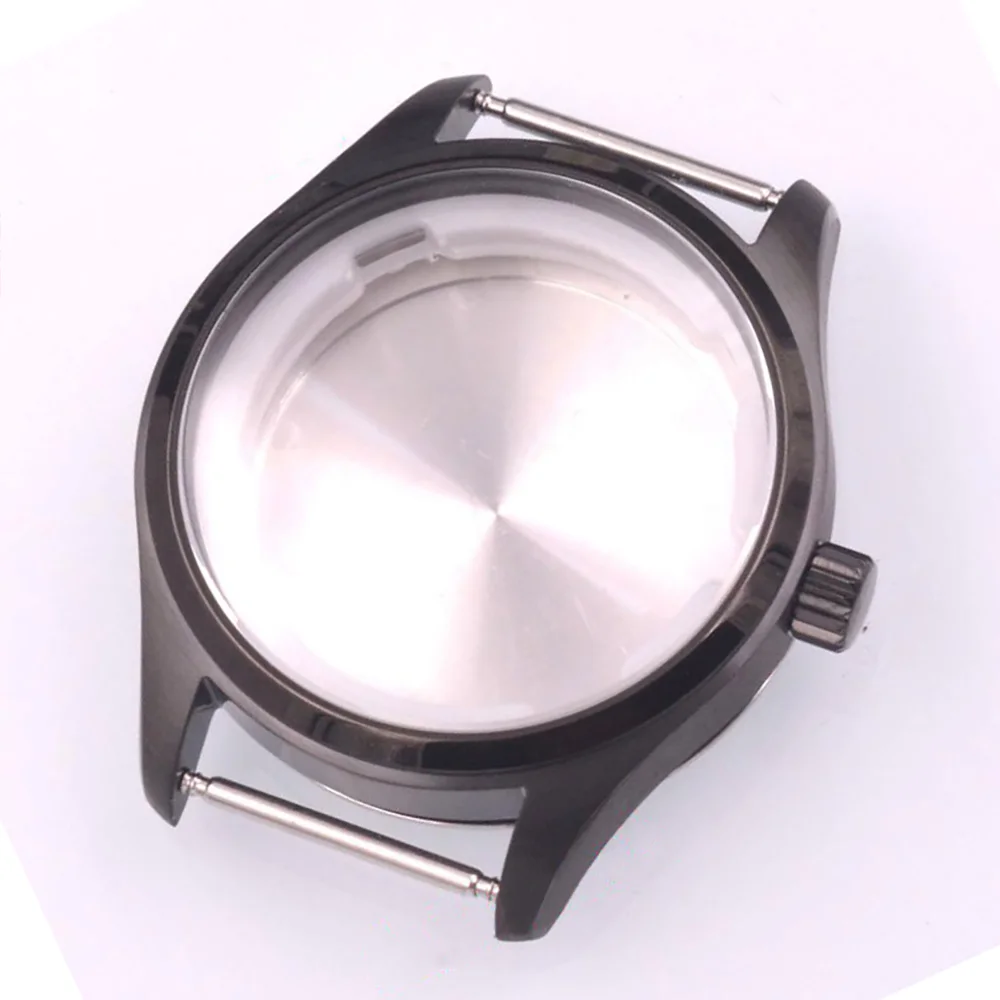 40 мм чехол для часов подходит NH35 NH36 ETA2824 движение 316L из нержавеющей стали