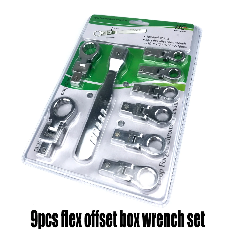 Портативный гаечный ключ с трещоткой вращающийся на головка гаечного ключа °