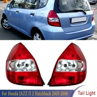 1 pcs left right rear bumper tail light rear fog lamp without bulb for honda jazz ii 2 hatchback 2003 2008 33501saa003