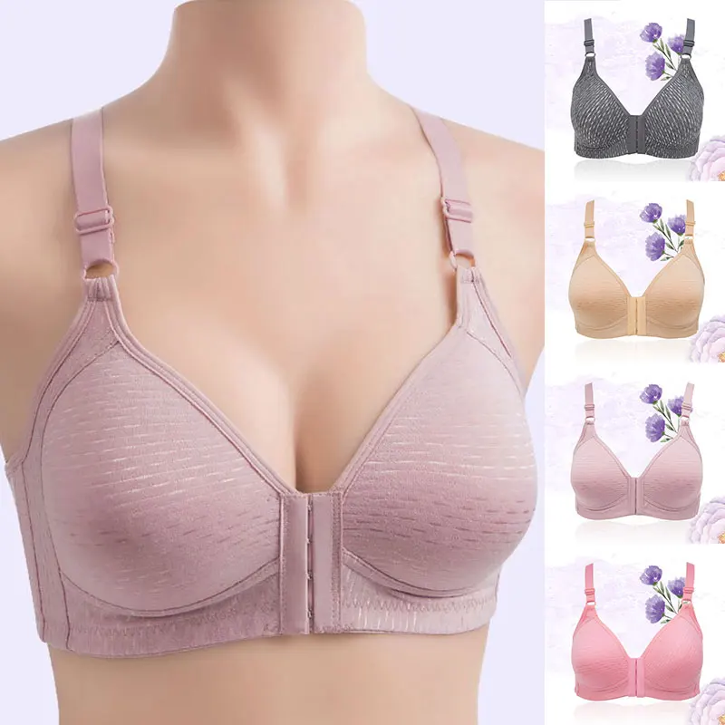 

Push Up Bras for Women Buckle Front Cami Vest Yoga Sport Bra Female Underwear Push Sport Padded Wireless Seamless Soft Bra New