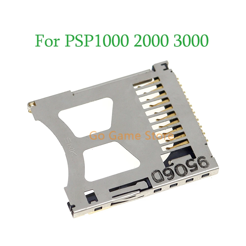 Фото 1 шт. для PSP1000 PSP2000 PSP3000 игровой слот для карт памяти, держатель, гнездо для PSP 1000 2000 3000, запасные части для ремонта №1