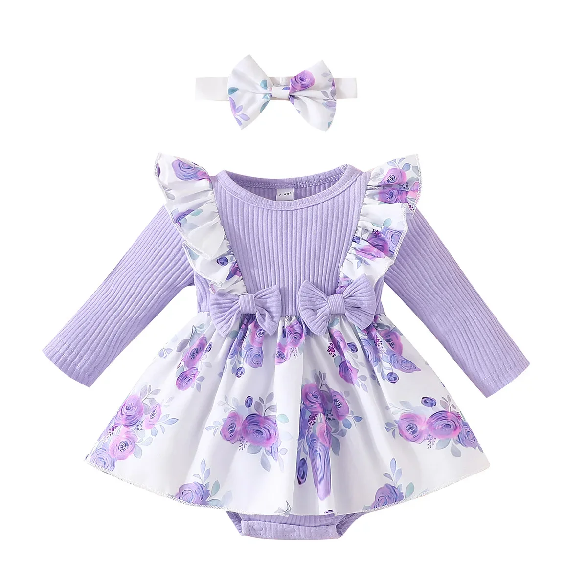 Корейская версия нового треугольного цельного пижамного платья с длинными