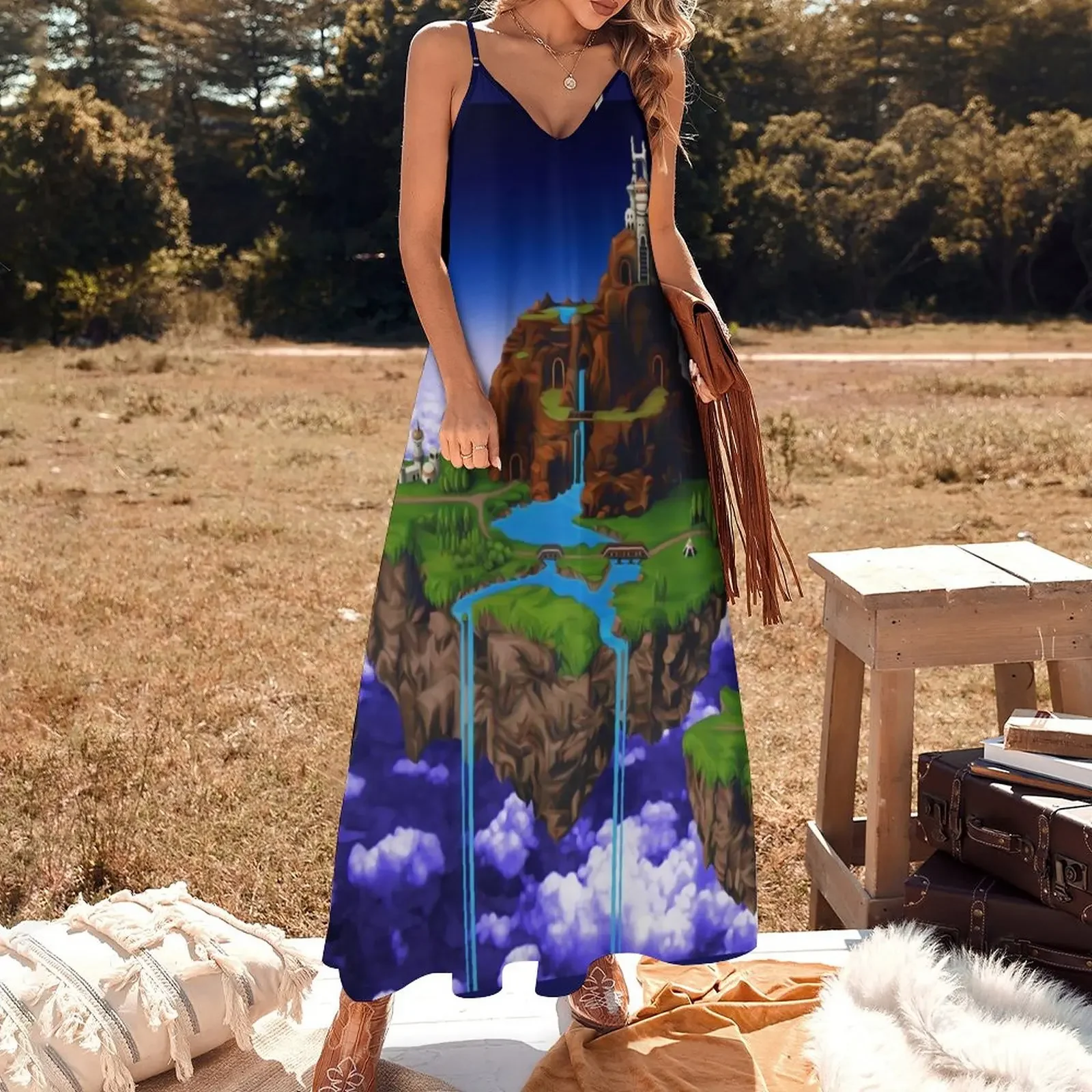 Платье Kingdom of Zeal Chrono Trigger из полиэстера