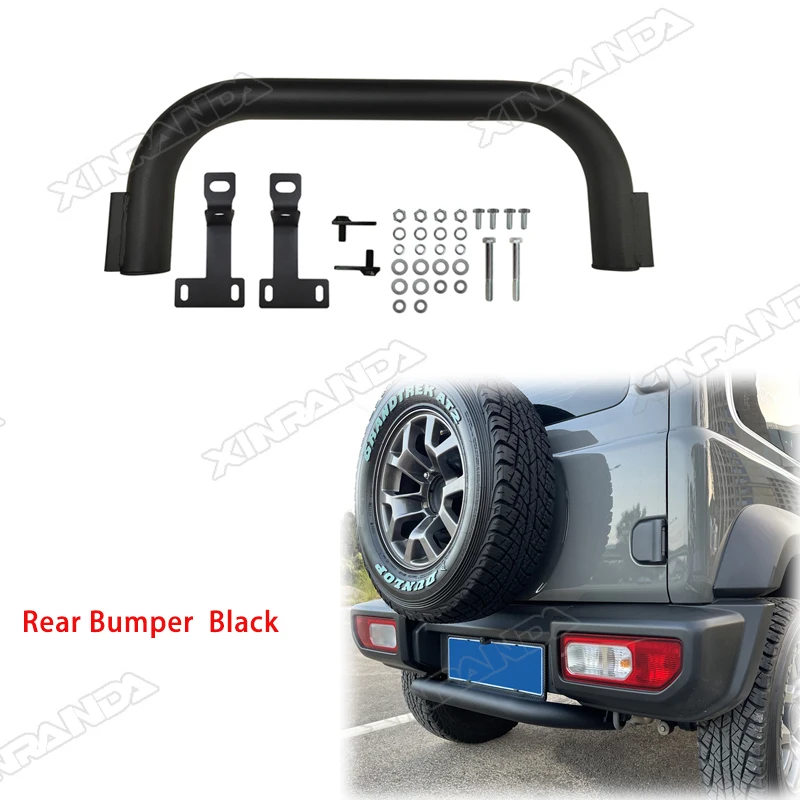 

Автомобильный передний бампер без лебедки, передняя трубка, задний бампер для Suzuki Jimny Sierra JB64 JB74 2019 2020 2021 2022 2023