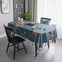 new chinese oval tablecloth coffee table tablecloth high grade tablecloth classical chinese style tablecloth