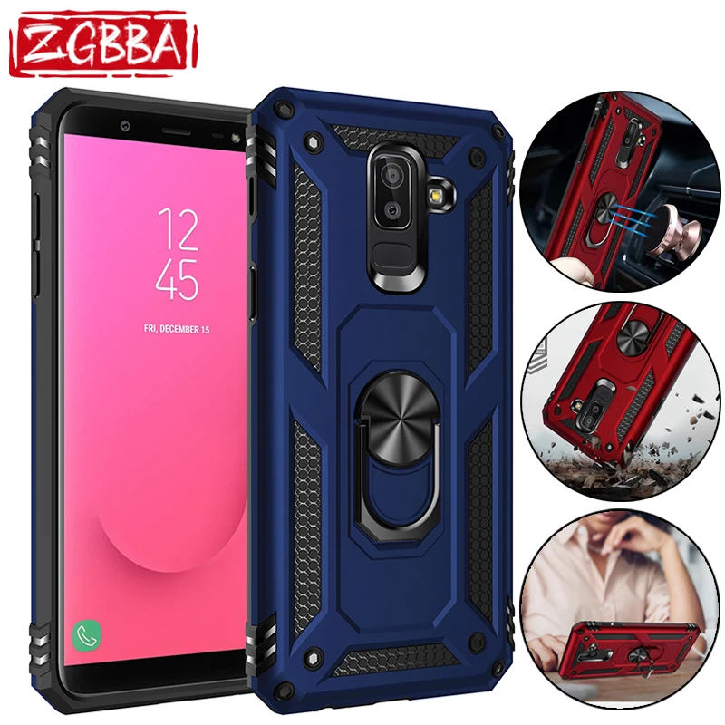 

Shockproof Case For Samsung Galaxy J8 J7 J3 Star J6 Prime J4 Plus J5 Pro J2 Core J737 J730 J610 J530 J415 J337 Kickstand Cover