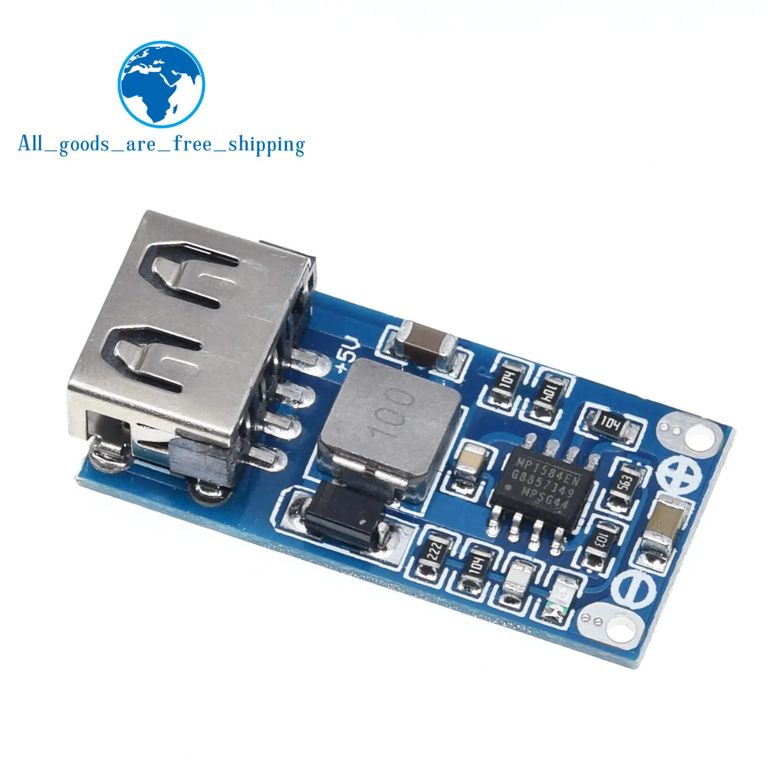 TZT DC-DC 9V 12V 24V to 5V 3A USB понижающий модуль регулятора напряжения конвертер телефона