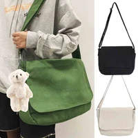 2022 messenger bags youth fashion canvas ladies large capacity handbag shoulder bag classic wild women men crossbody bags