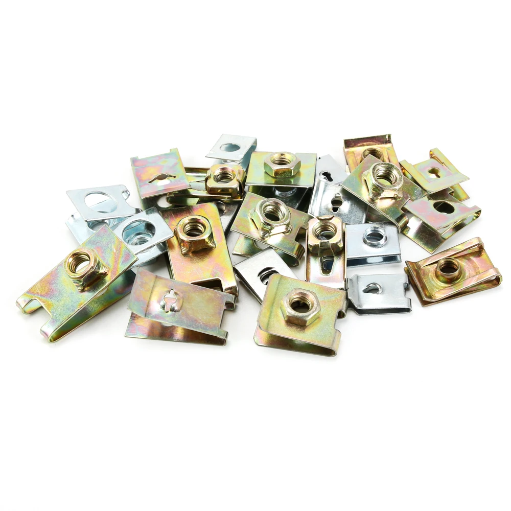 Автомобильный Самонарезающий винт металлическое основание U-типа для Mitsubishi Ralliart