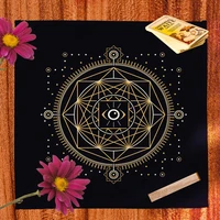seven chakra constellations tarot tablecloth velvet divination altar cloth board game fortune astrology oracle card pad dropship