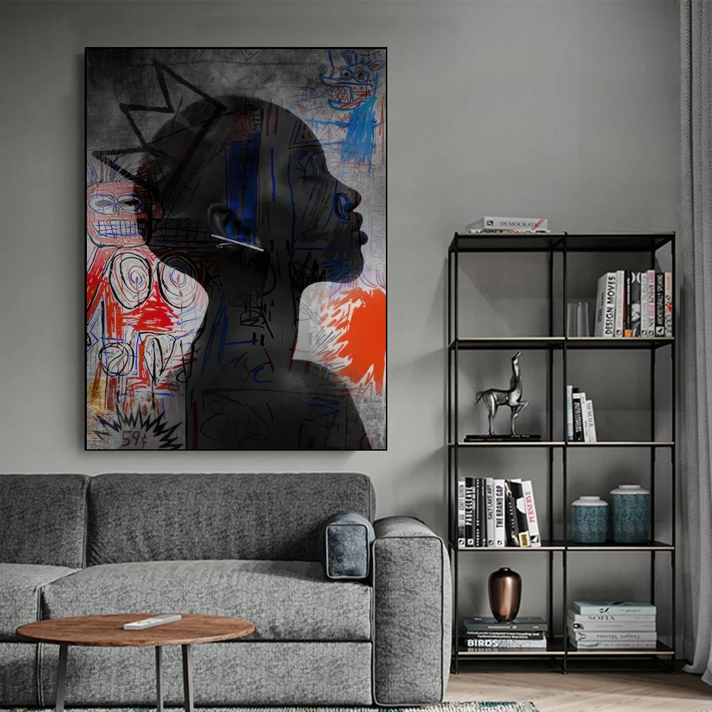 Рисунок 5 - Граффити Корона черная женщина