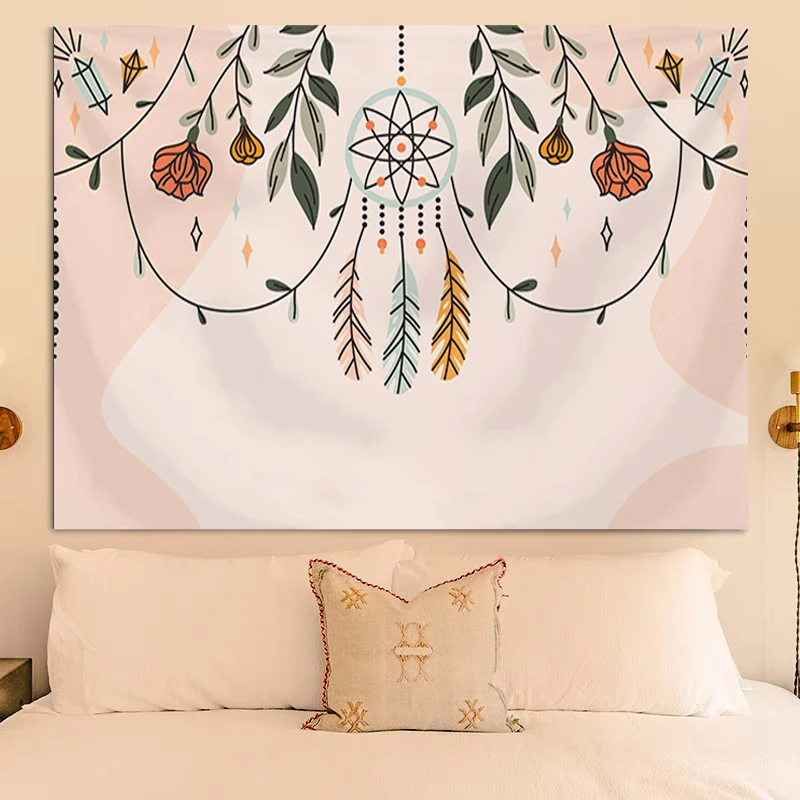 

Обои на заказ, гобелен на стену, украшение для дома, фотообои, милый Декор для комнаты, эстетические подвесные панели для спальни