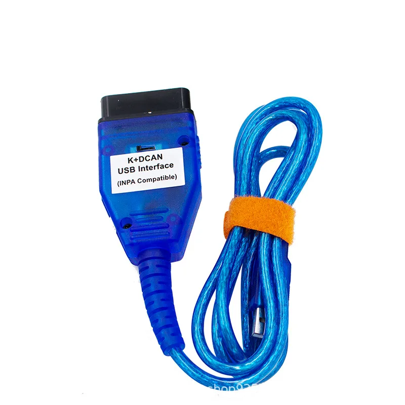 INPA K + DCAN USB FT232 с переключателем для автомобильной диагностической линии BMW синий -