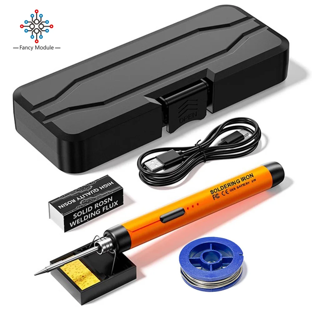 USB портативный умный Электрический паяльник паяльная ручка регулировка
