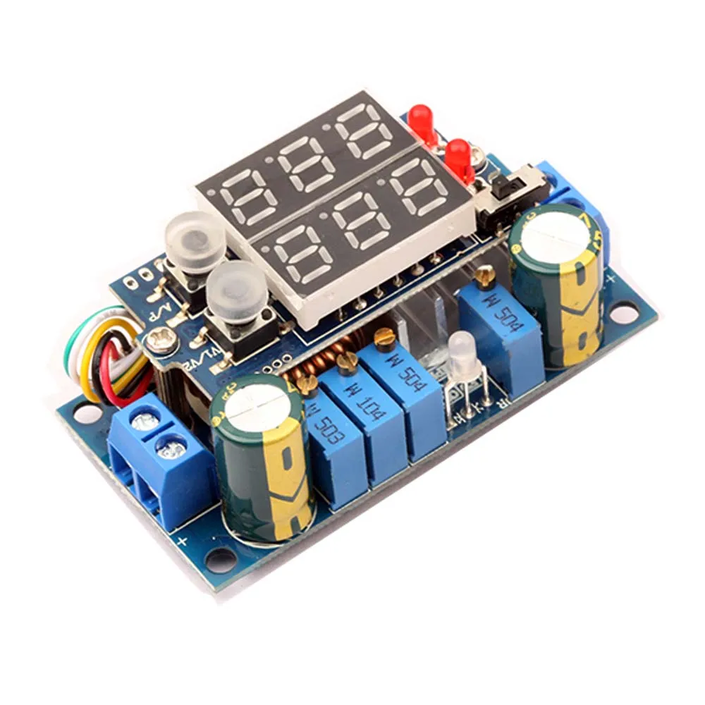 Солнечный контроллер модуля панели 5А MPPT DC-DC с понижающими CC / CV зарядными дисплеями LED Регулятор контроллеров.