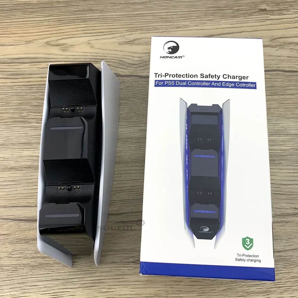 Двойная док-станция для быстрой зарядки PS5