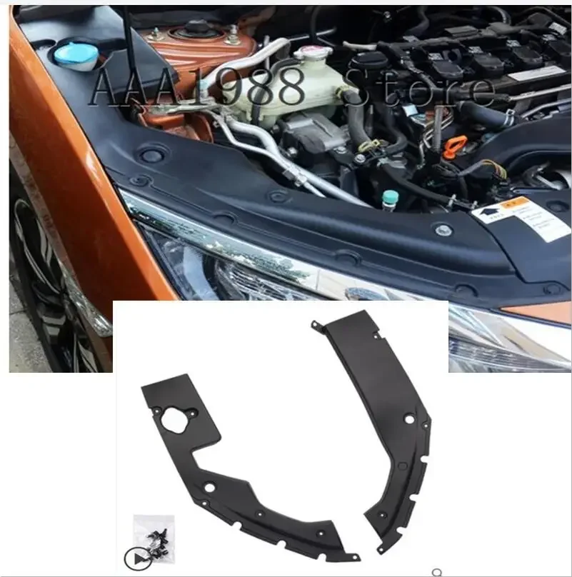 

Для Honda Civic 2016 2017 2018 2019 2020, пластиковый отсек двигателя, водонепроницаемый, пылезащитный, защитный чехол