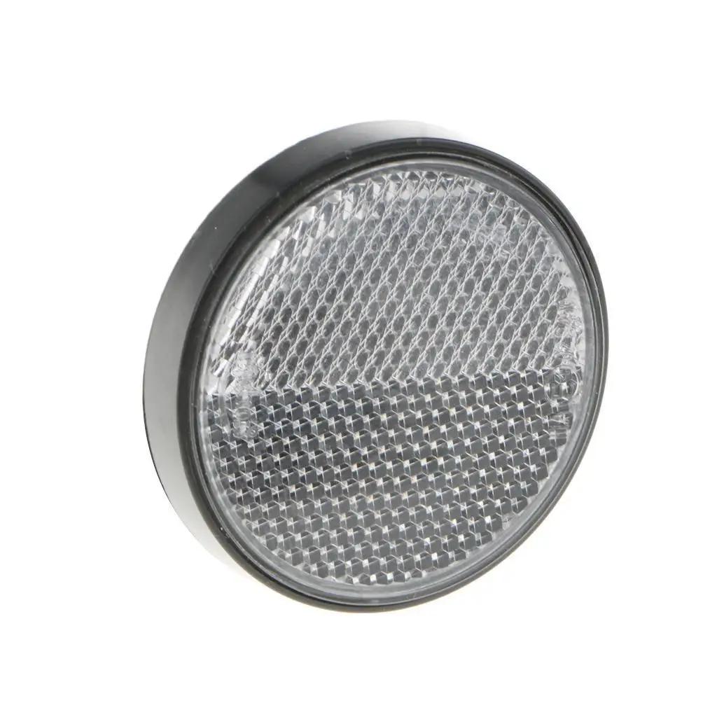 

2x Round Reflector Light Reflective Strips Self Adhesive-Great for Improving Visibility in Dark And Poor Light Conditions