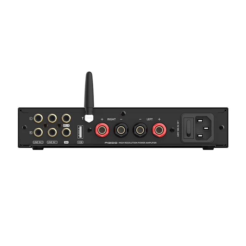 SMSL A300 Hi-res Bluetooth 5.0 усилитель мощности 2 1 аудиосистема 165 Вт * BTL 330 сабвуферы HIFI AMP с