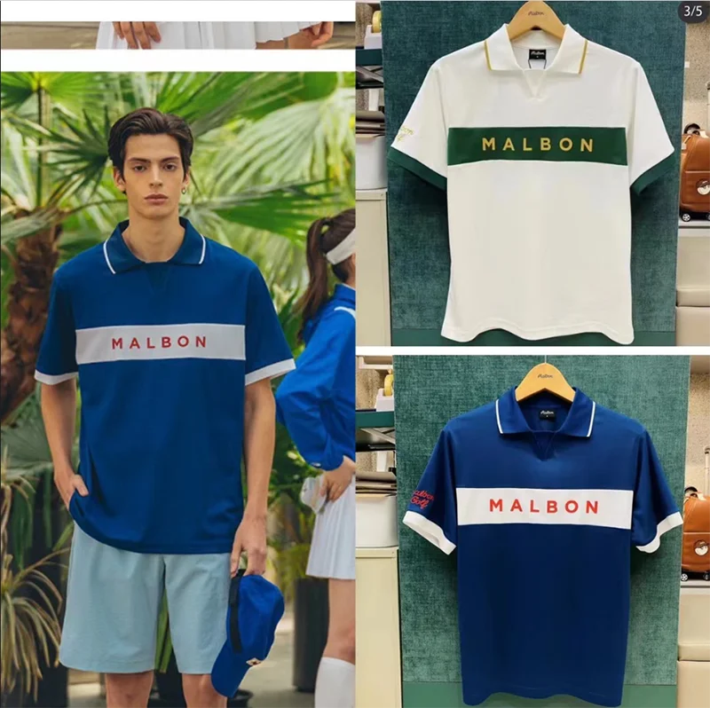 

Golf Men's Short Sleeve T-Shirt 2022 Summer Quick DryIng 2218