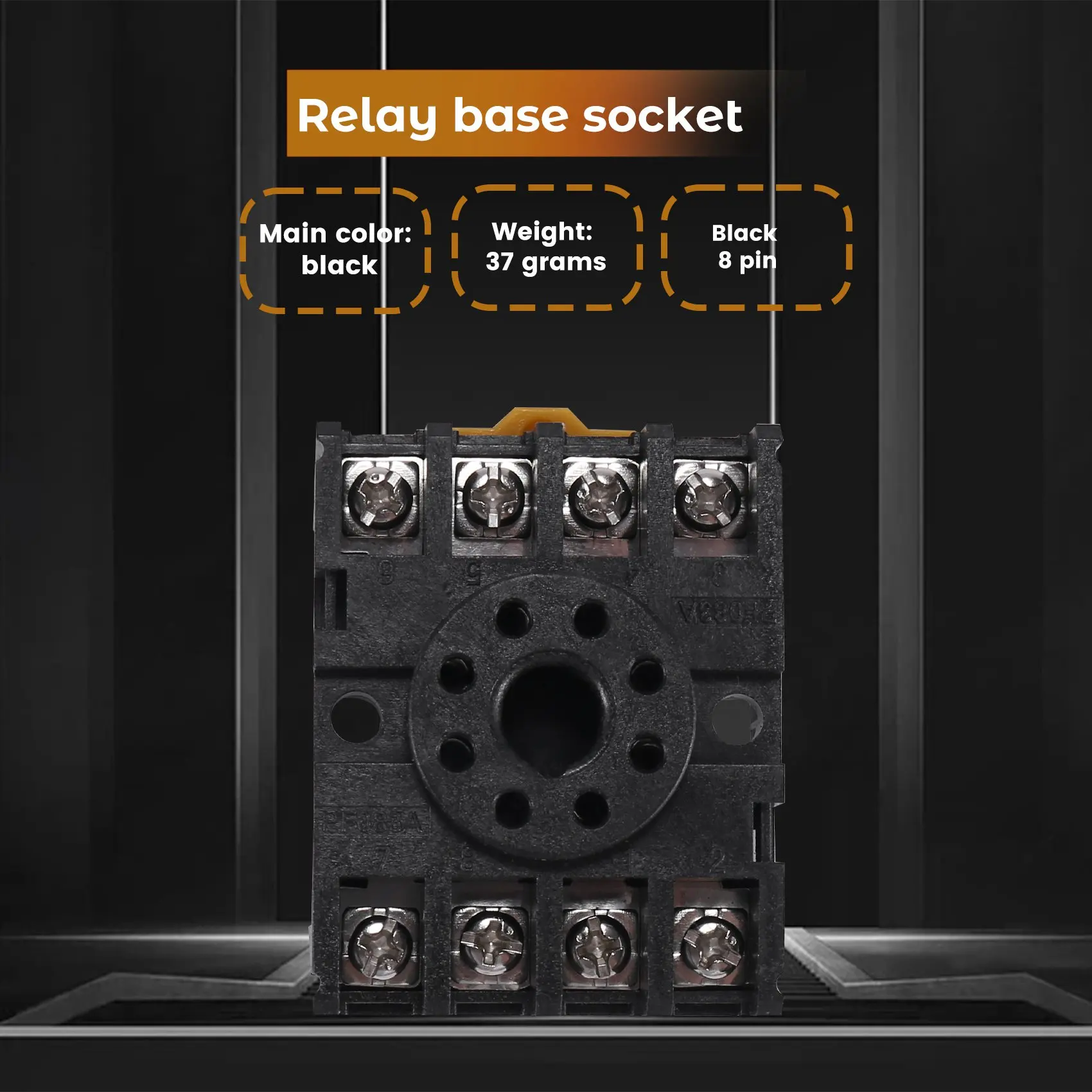 Новый 8-контактный круглый фонарь PF083A