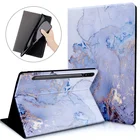 Чехол для Samsung Galaxy Tab S7 SM-T870 S 8 Plus, чехол для samsung tab S7 S, 7 Plus, 12,4, чехол для планшета с функцией автоматического сна 2020