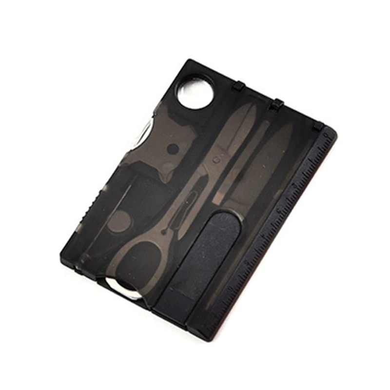 

12 in 1 Credit Card Multitool Multifunction Outdoor Pocket Camping Wallet Tool