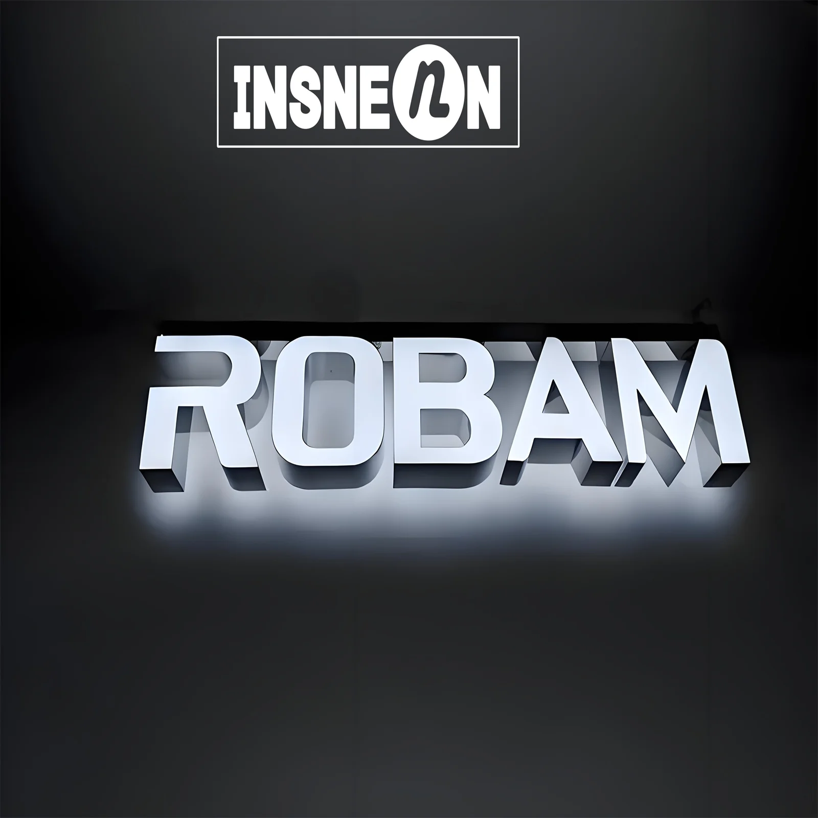 Светодиодный знак под заказ коммерческий внутренний и наружный 3D металлический