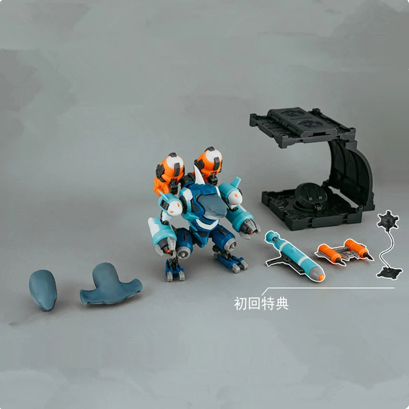 

FIFTYSEVEN NO.57 Deepsea Ripper Shark Sphyrnidae Armored Puppet Number-57 Manhunter 1/24 Scale Model Action Figure Robot Toys
