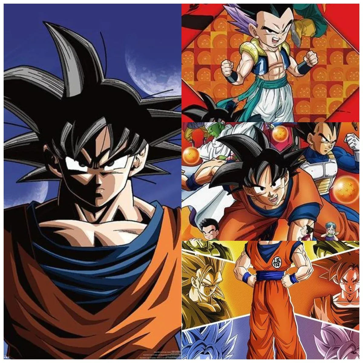 

Classic Anime Canvas Painting Dragon Ball Goku Super Posters and Prints Print Mural Picture Children's Room Home Wall Art Gifts