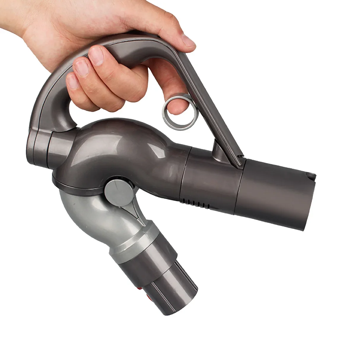 Фото Держатель-рукоятка для трубки пылесоса Dyson CY22, CY23, CY28, большая ручка для насадки-щетки Cinetic Total Clean, 967373-01 №5