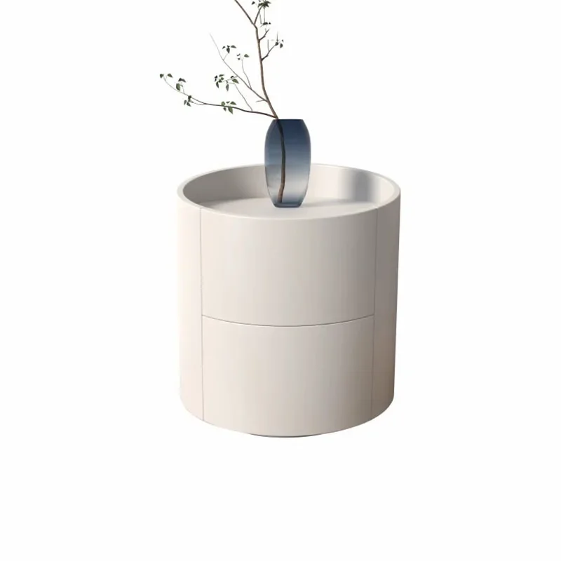 Тумбочки круглая деревянная комод роскошный прикроватный столик для спальни