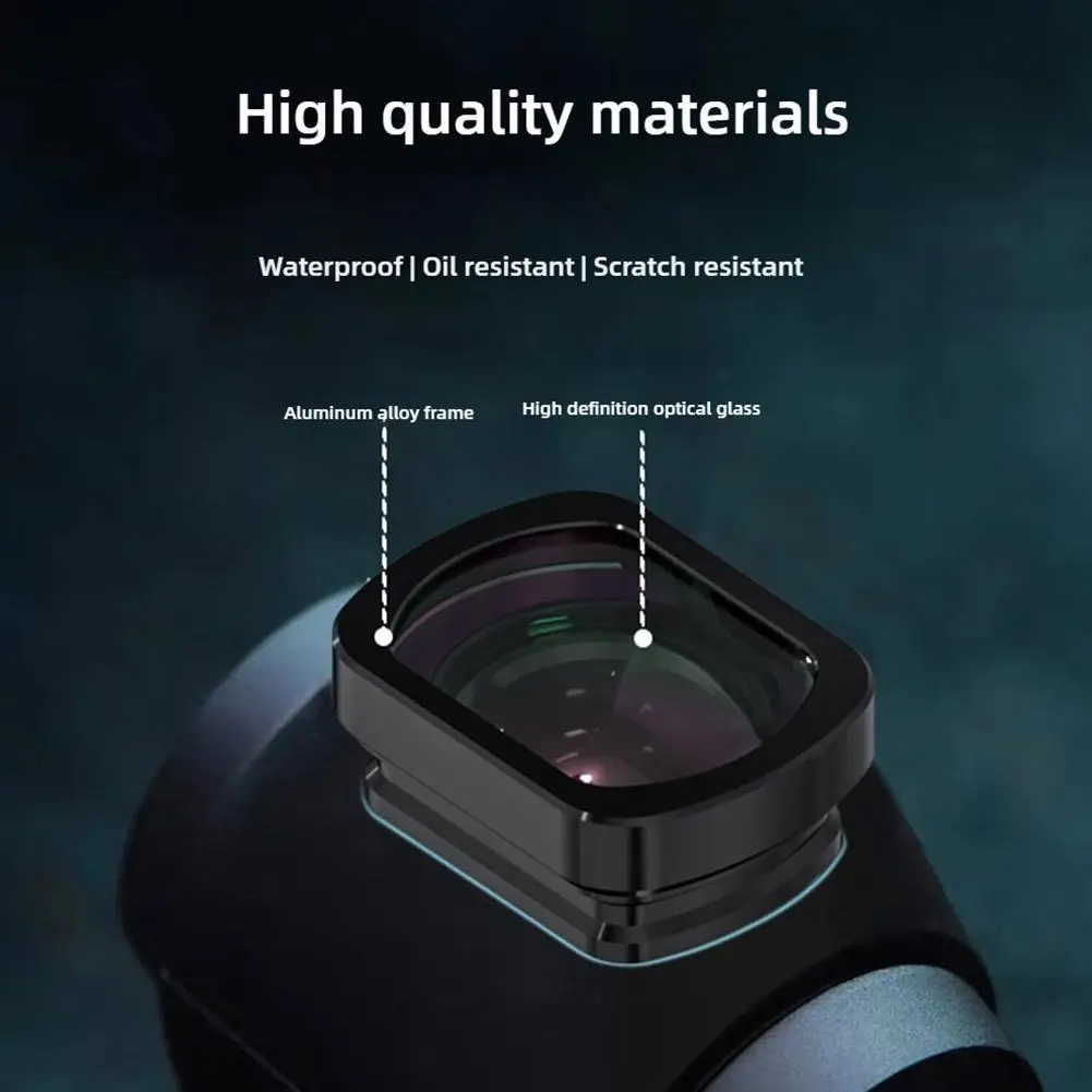 Магнитный ультра-макрообъектив для DJI OSMO Pocket 3 10-кратный