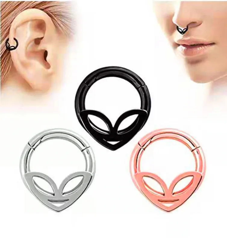 

316L Stainless Steel Nose Ring Ladies Creative Fashion Jewelry Gift Earring Lip Ring Ear Stud Nose Stud Jewelry Wholesale