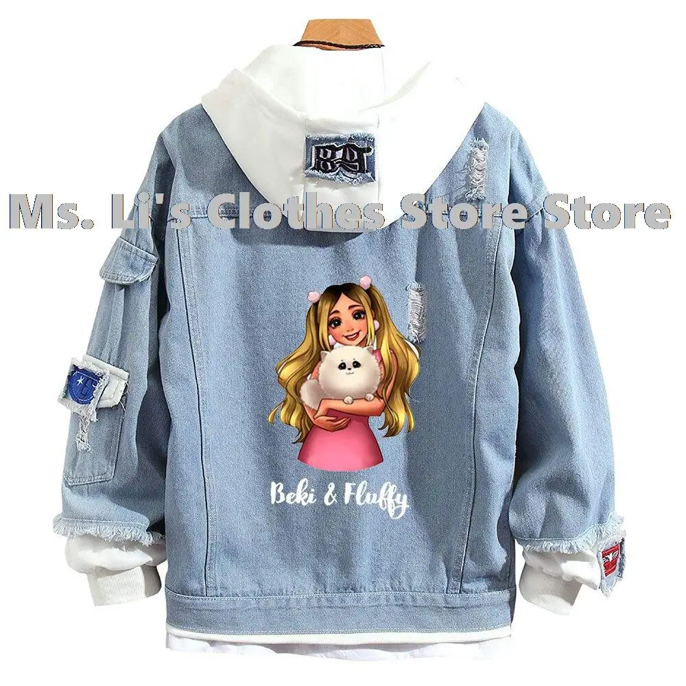 

Новое поступление, джинсовая куртка rebeka Wing Merch, мужские и женские пальто, уличная одежда, милая Роскошная куртка в стиле Харадзюку