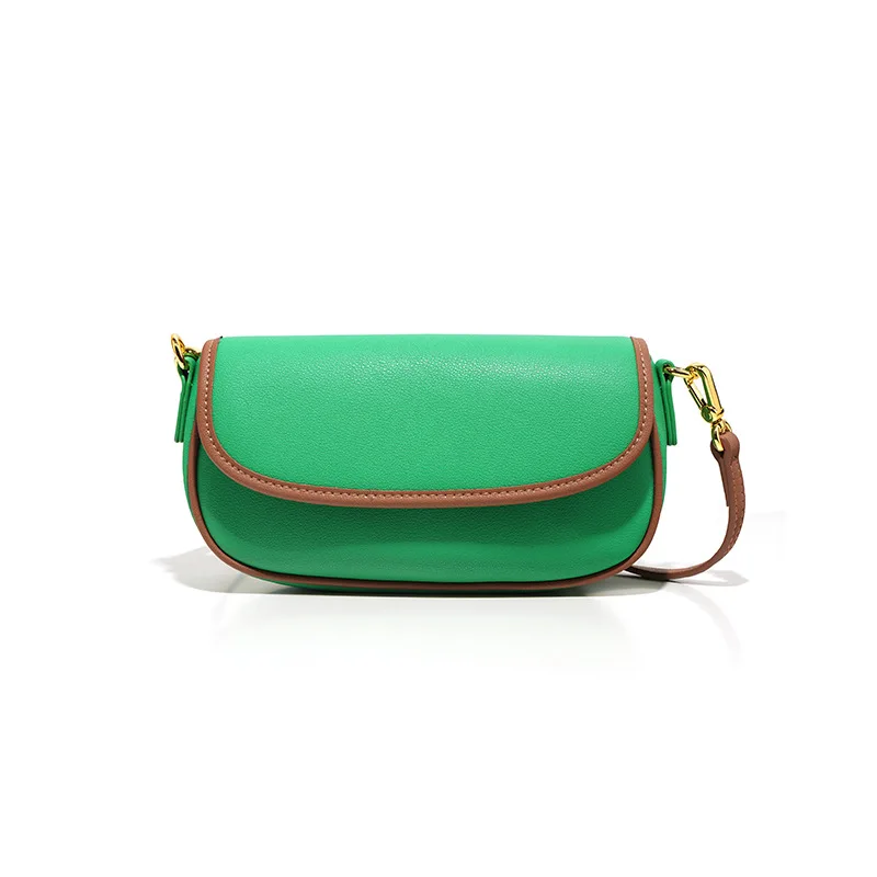 

Luxury Cow Leather Crossbody Bags Brand Designer Women's Trends Small Shoulder Bag 2022 Summer Mobile Phone Bag Real Leather