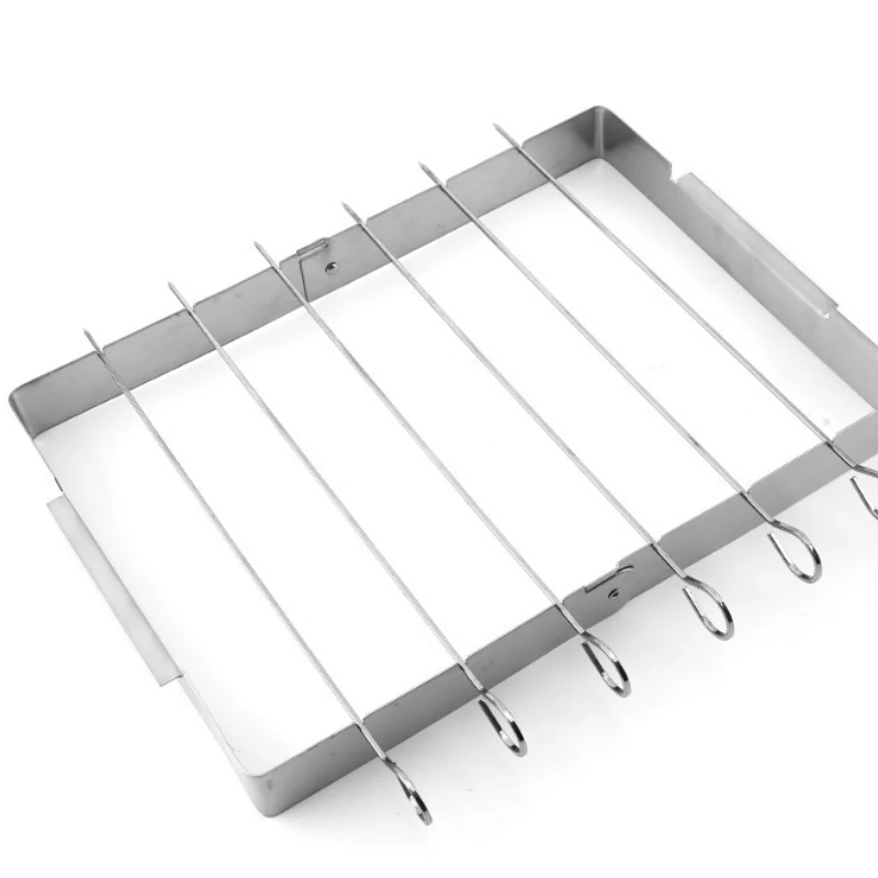 Решетка для барбекю складная из нержавеющей стали шашлыка