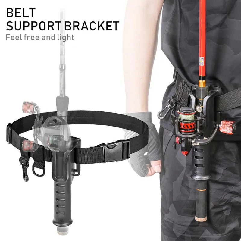 

Adjustable Fishing Rod Waist Rod Holder Belt Ighting Belt Offshore Fishing Tackle Boat Fishing Rod Holder Fishing Tools